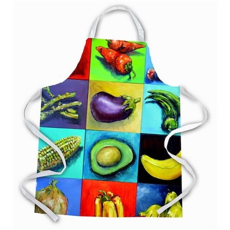 Carolines Treasures Mixed Fruits and Vegetables Apron MW1227APRON